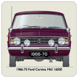 Ford Cortina MkII 1600E 1966-70 Coaster 2